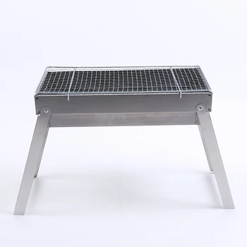 36*20*29.5cm Picnic BBQ Charcoal Grills for Barbecue & Sliver Outdoor Stainless steel Hiking Charcoal Camping Grill
36*20*29.5cm Picnic BBQ Charcoal Grills for Barbecue & Sliver Outdoor Stainless steel Hiking Charcoal Camping Grill