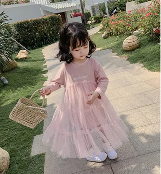 Mihkalev Litter girl party dress for kids girl mesh princess dress long sleeve children autumn dresses baby tutu dress
Mihkalev Litter girl party dress for kids girl mesh princess dress long sleeve children autumn dresses baby tutu dress