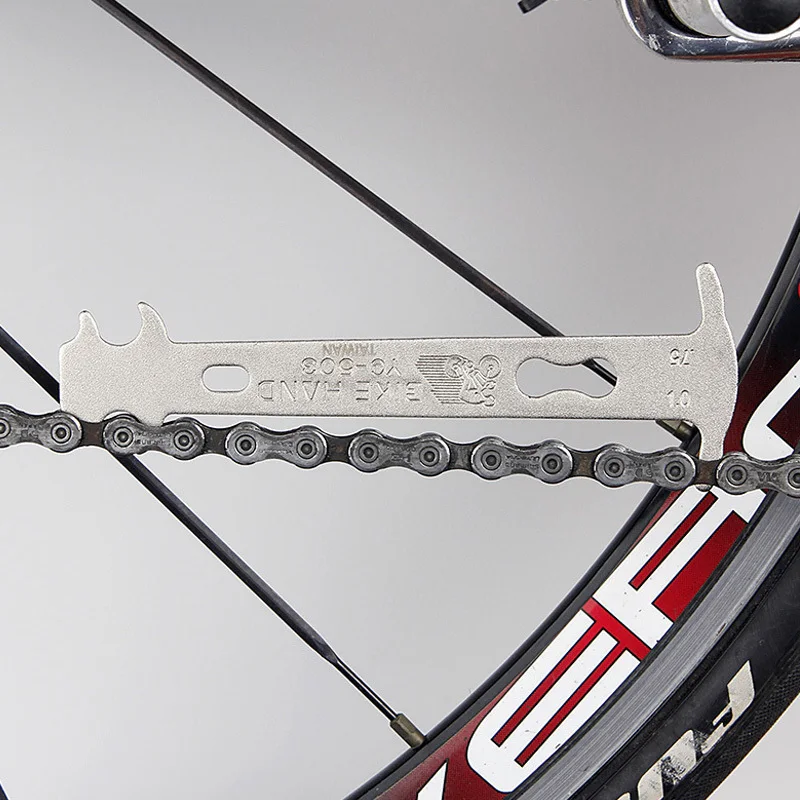 BIKE HAND Bike Chain Tool Chain Wear Indicator Bicycle Chain Check Measurer MountainBicycle Repair Tool
BIKE HAND Bike Chain Tool Chain Wear Indicator Bicycle Chain Check Measurer MountainBicycle Repair Tool