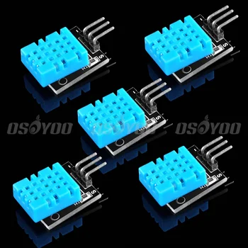 DHT11 Digital Temperature And Relative Humidity Sensor Module For Arduino 5pcs/lot New Free Shipping & Drop Shipping
DHT11 Digital Temperature And Relative Humidity Sensor Module For Arduino 5pcs/lot New Free Shipping & Drop Shipping
