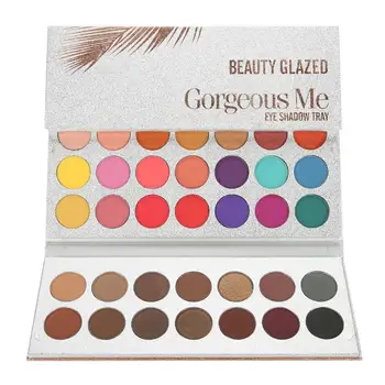

BEAUTY GLAZED Shimmer Charming Eyeshadow Palette 63 Color Gorgeous Me Makeup Palette Nude Shinning Pigmented Eyeshadow Palette