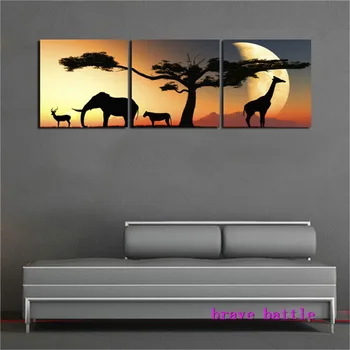 African Sunset Canvas Painting Living Room Home Decor Modern Mural Art Oil Painting
African Sunset Canvas Painting Living Room Home Decor Modern Mural Art Oil Painting