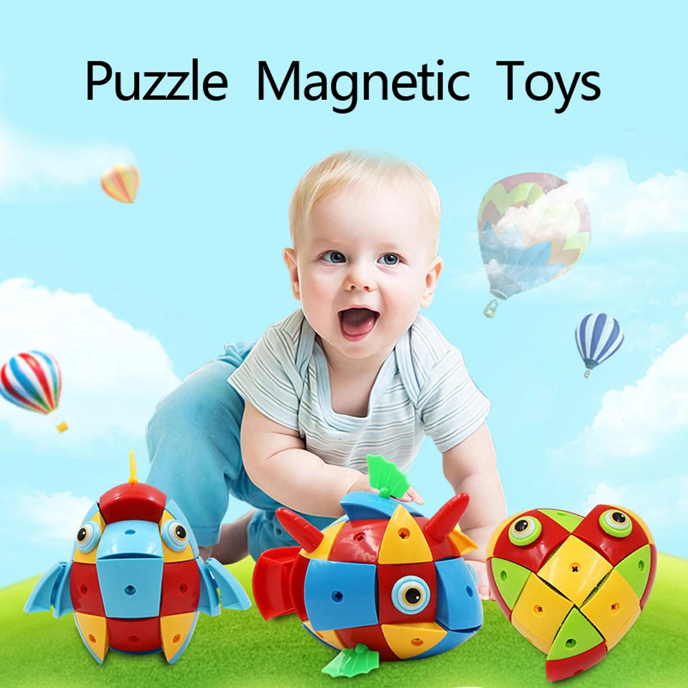 3D Animal Model Magnetic Blocks Creator Educational Building Blocks Toys for boys girls 
3D Animal Model Magnetic Blocks Creator Educational Building Blocks Toys for boys girls