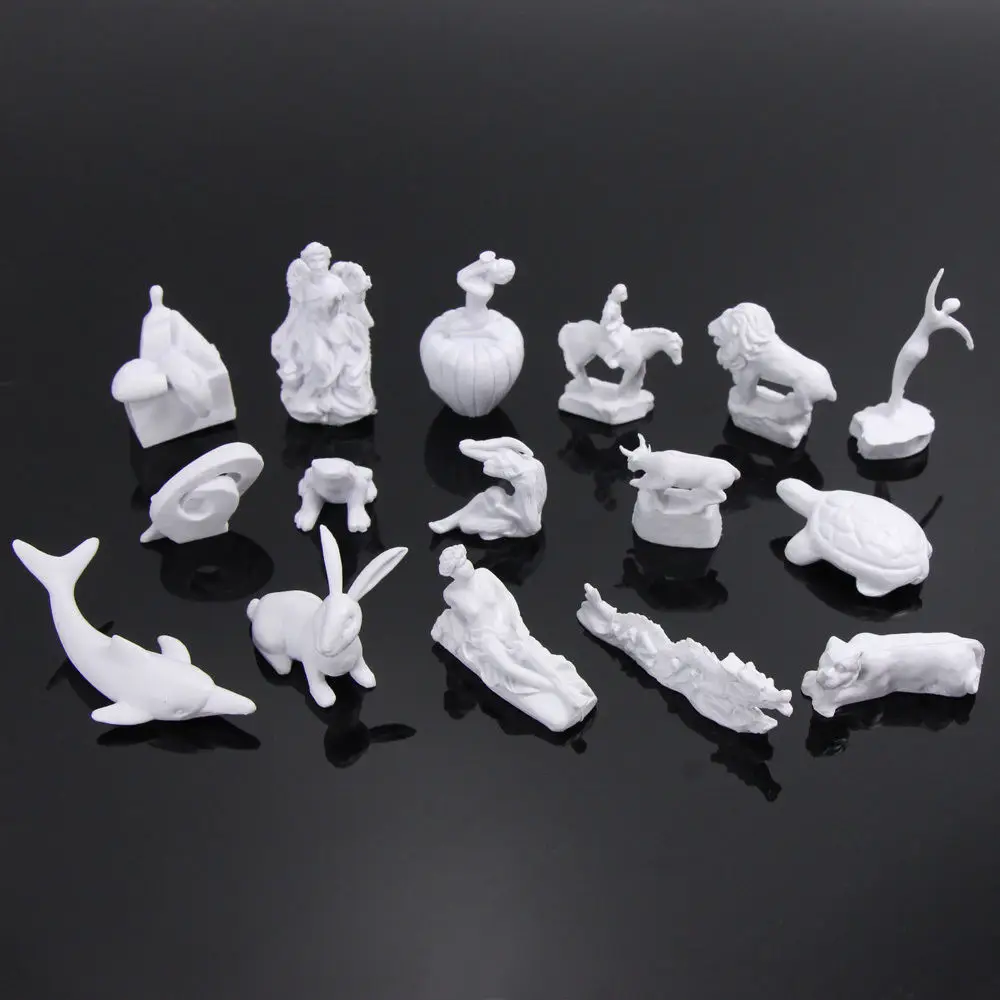 GY05087 16pcs Statue sculpture Fountain Model Train Railway HO 1:87 Architecture scale model building kit railway modeling
GY05087 16pcs Statue sculpture Fountain Model Train Railway HO 1:87 Architecture scale model building kit railway modeling