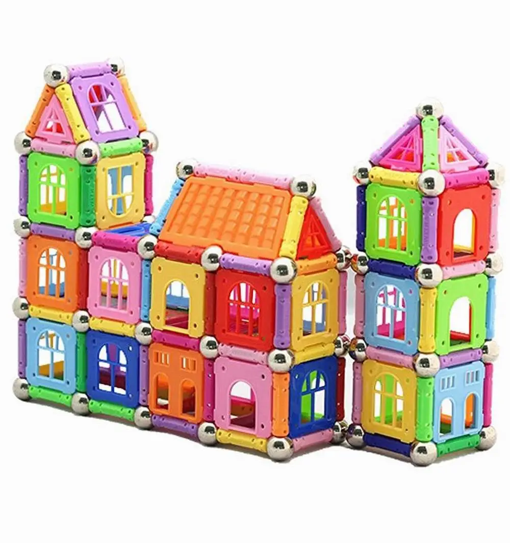 130pcs/Set Magnetic Building Blocks Toys Similar Building Kit Toys Playing Magnetic Toy Educational Magnet Bricks
130pcs/Set Magnetic Building Blocks Toys Similar Building Kit Toys Playing Magnetic Toy Educational Magnet Bricks
