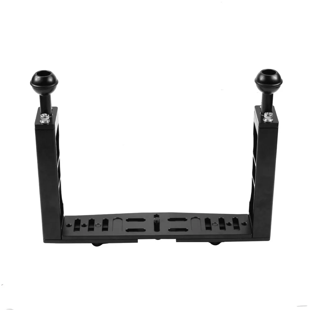 Sports Action Camera Diving Cage Underwater Housing Bracket Frame Kit with Ball Head Adapter Butterfly Clip Dual Handheld Holder
Sports Action Camera Diving Cage Underwater Housing Bracket Frame Kit with Ball Head Adapter Butterfly Clip Dual Handheld Holder
