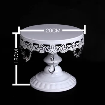 White 3 Tier 8'' Metal baby Shower Decoration With Crystal Cupcake Rack Cake Stand Holder
White 3 Tier 8'' Metal baby Shower Decoration With Crystal Cupcake Rack Cake Stand Holder