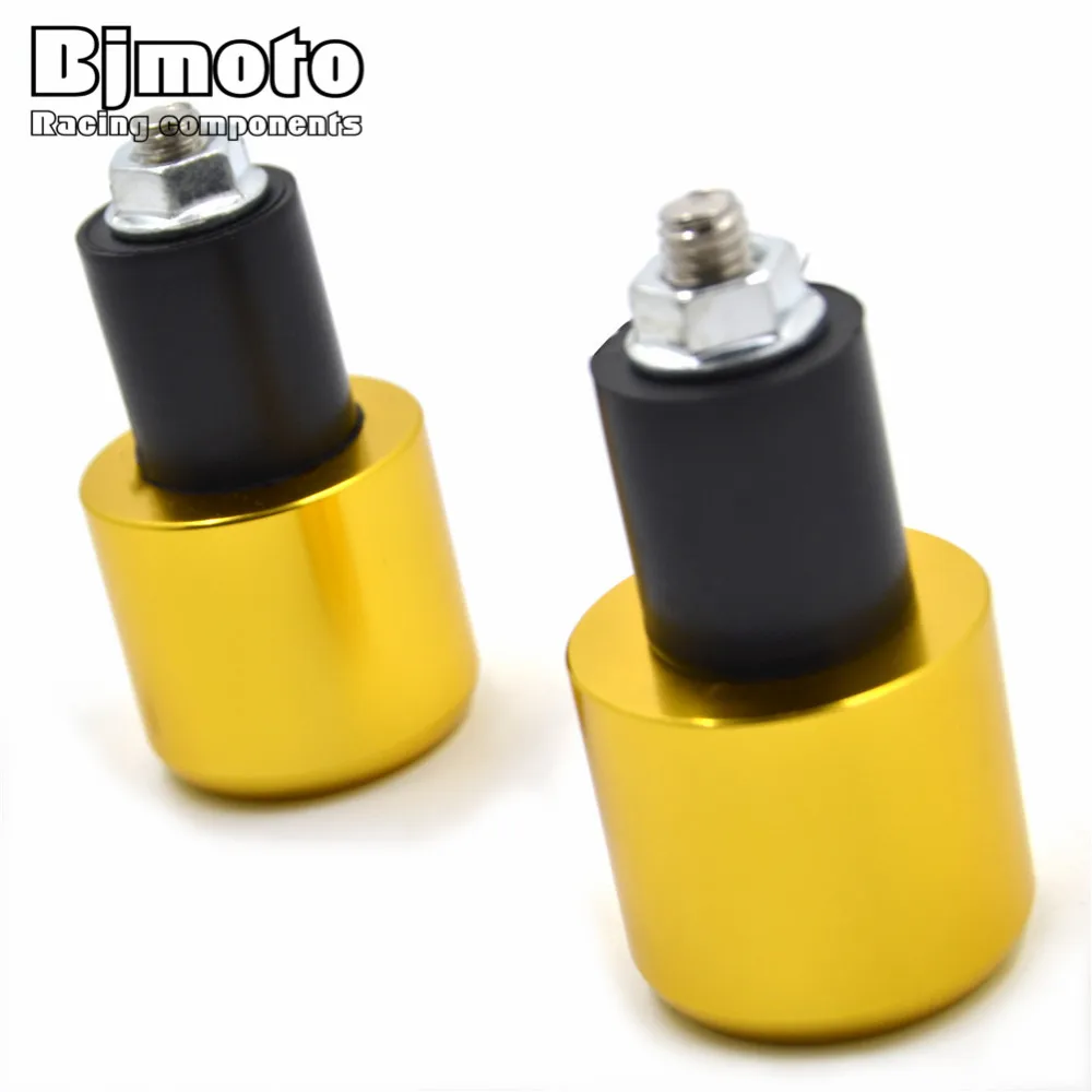 BJMOTO Universal Motorcycle Anti Vibration Balance Handle Bar End Plug Grip Ends Caps for 22mm handlebar with 18mm inner hole
BJMOTO Universal Motorcycle Anti Vibration Balance Handle Bar End Plug Grip Ends Caps for 22mm handlebar with 18mm inner hole