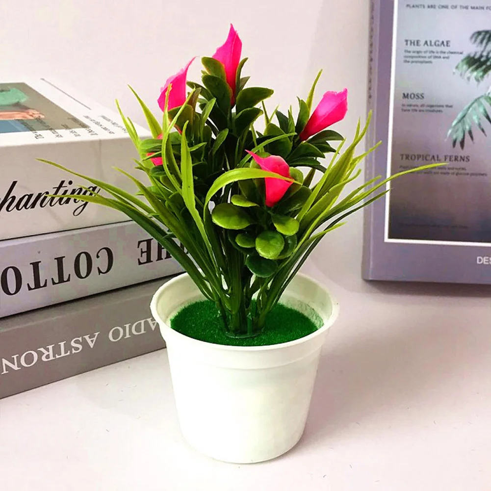 Potted Plant Decoration Artificial Party Home Desktop Office Bonsai Vivid Wedding Fake Garden Colorful Long Lasting
Potted Plant Decoration Artificial Party Home Desktop Office Bonsai Vivid Wedding Fake Garden Colorful Long Lasting