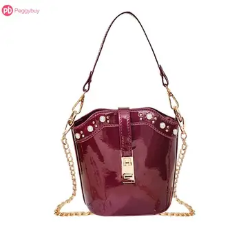 4 Colors Fashion Chic Pearl Crossbody Bags luxury handbags women bags designer Chain Shoulder Top-handle Bucket Bag Bolsa
4 Colors Fashion Chic Pearl Crossbody Bags luxury handbags women bags designer Chain Shoulder Top-handle Bucket Bag Bolsa