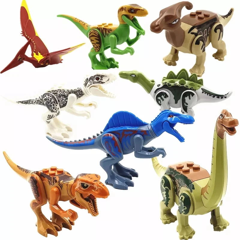 8Pcs Jurassic World 2 Park Dinosaurs Tyrannosaurs Rex Triceratops Building Blocks Action Figures DIY Toys Compatible With Legoed
8Pcs Jurassic World 2 Park Dinosaurs Tyrannosaurs Rex Triceratops Building Blocks Action Figures DIY Toys Compatible With Legoed