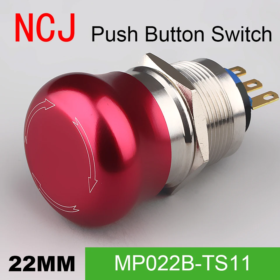 NCJ 22mm STOP Pattern Waterproof Stainless Steel Emergency STOP Push Button Switch Elevator emergency button Failure stopped
NCJ 22mm STOP Pattern Waterproof Stainless Steel Emergency STOP Push Button Switch Elevator emergency button Failure stopped