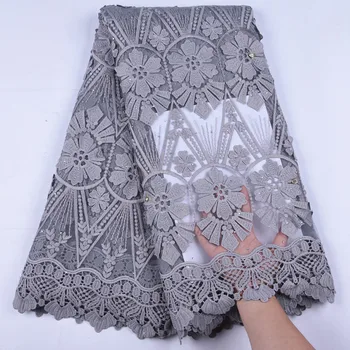 High Quality 2019 Tulle Stones French Nigerian Lace Fabrics Plume Embroidered Mesh Lace For Wedding Party Dress 5 Yards A1669
High Quality 2019 Tulle Stones French Nigerian Lace Fabrics Plume Embroidered Mesh Lace For Wedding Party Dress 5 Yards A1669