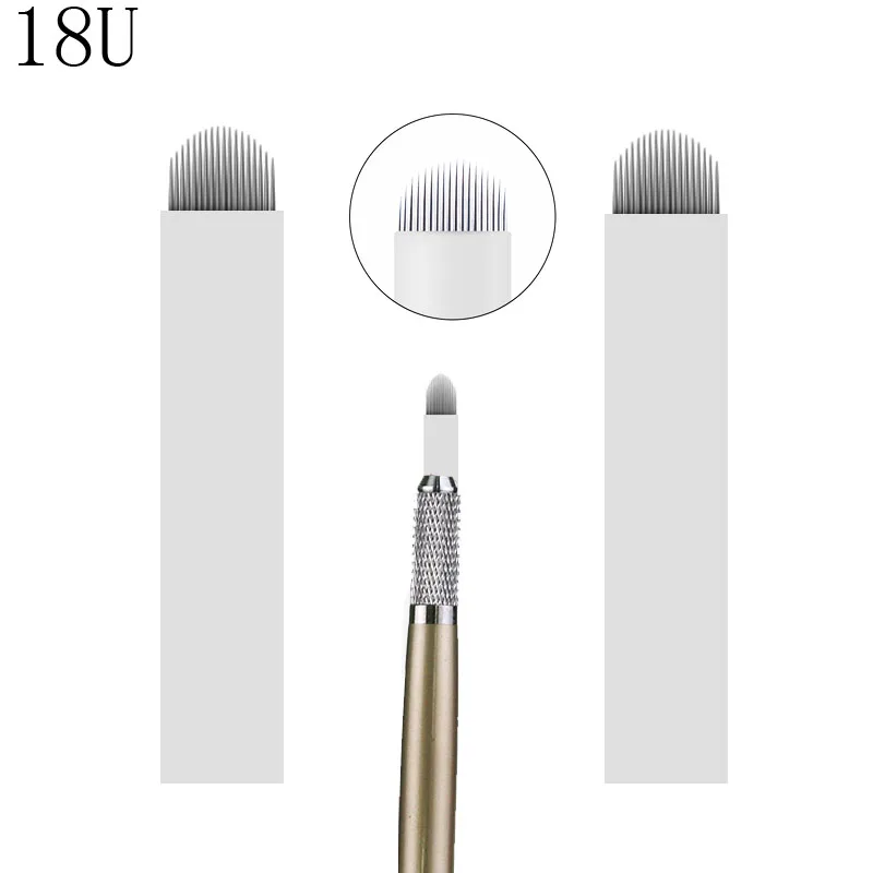 Microblading Eyebrow Tattoo Needles Permanent Makeup Manual Blades 18 U Shading Makeup Manual Eyebrow Tattoo Needles
Microblading Eyebrow Tattoo Needles Permanent Makeup Manual Blades 18 U Shading Makeup Manual Eyebrow Tattoo Needles