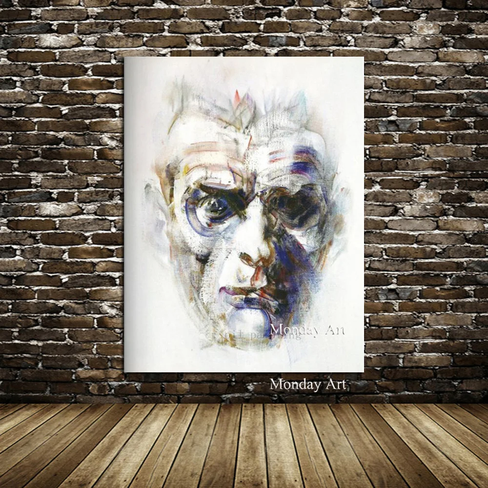 Pure Hand Painted Quardro Mask Art Modern Abstract Canvas Painting Figure Wall Pictures For Living Room Home Decor
Pure Hand Painted Quardro Mask Art Modern Abstract Canvas Painting Figure Wall Pictures For Living Room Home Decor
