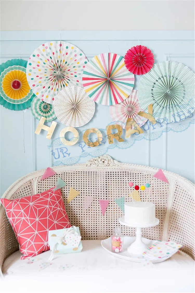 1 Set/8pcs Rosettes Paper Fans Grand Event Pinwheel Backdrop Birthday Party Decor Paper Rosettes Turquoise Wedding & Engagement
1 Set/8pcs Rosettes Paper Fans Grand Event Pinwheel Backdrop Birthday Party Decor Paper Rosettes Turquoise Wedding & Engagement