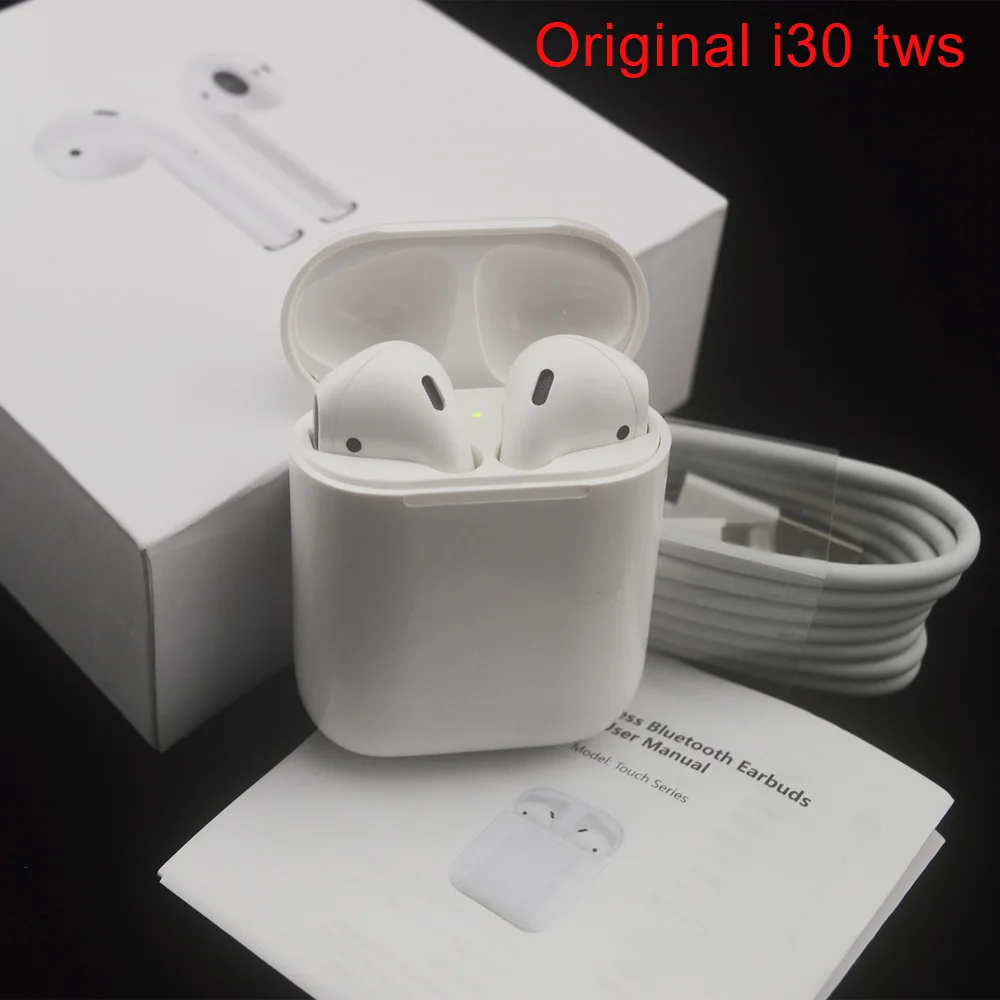 Original i30 TWS Wireless Bluetooth Earphones 1:1 size Air Pop ups PK w1 chip LK-TE9 i10 i11 i20 tws i13 i14 i15 i16 tws Earbuds
Original i30 TWS Wireless Bluetooth Earphones 1:1 size Air Pop ups PK w1 chip LK-TE9 i10 i11 i20 tws i13 i14 i15 i16 tws Earbuds