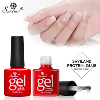 Saviland Opal Jelly Gel White Clear Milky Protein Color Gel Polish Long Lasting Gel Nail Varnish Transparent UV Gel Nail Art
Saviland Opal Jelly Gel White Clear Milky Protein Color Gel Polish Long Lasting Gel Nail Varnish Transparent UV Gel Nail Art