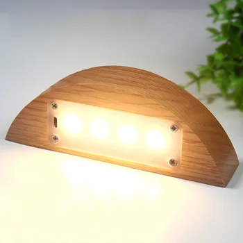 Modern Table Lamp Wooden Base Desk Night Light Mini Retro Bedside Lamp for Home Bedroom Decor
Modern Table Lamp Wooden Base Desk Night Light Mini Retro Bedside Lamp for Home Bedroom Decor