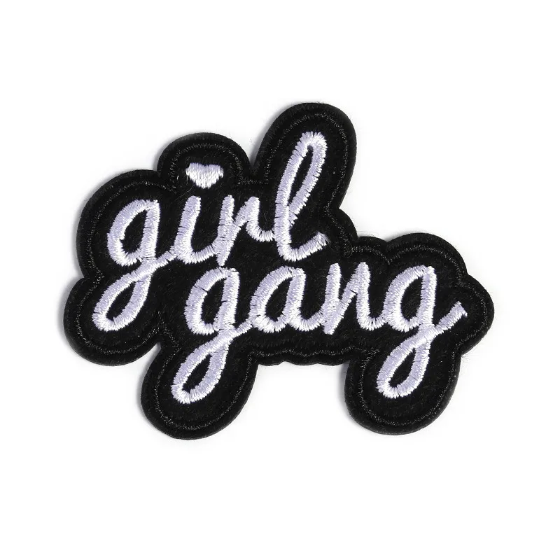 10PCS Souvenir Embroidery Girl Gang Patch Novelty "GIRL GANG" Letters Words Badges Embroidery Patches Girl Boy Women Lable Ta'g
10PCS Souvenir Embroidery Girl Gang Patch Novelty "GIRL GANG" Letters Words Badges Embroidery Patches Girl Boy Women Lable Ta'g