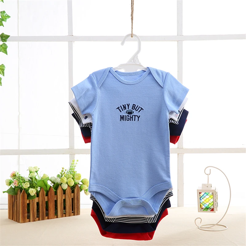 5pcs/Set Summer Baby Boys Romper Text Short Sleeve Infant Rompers Jumpsuit Cotton Baby Rompers Newborn Clothes Kids Clothing
5pcs/Set Summer Baby Boys Romper Text Short Sleeve Infant Rompers Jumpsuit Cotton Baby Rompers Newborn Clothes Kids Clothing