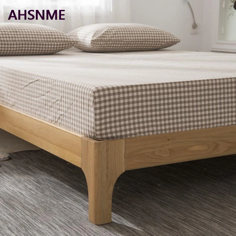 AHSNME 100% Cotton sheets Super Soft parure de lit Cool Summer Simple Coffee grid Fitted Sheet 90x200/120x200/180x200cm
AHSNME 100% Cotton sheets Super Soft parure de lit Cool Summer Simple Coffee grid Fitted Sheet 90x200/120x200/180x200cm