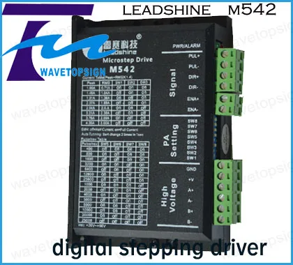Leadshine 2 Phase Analog Stepper Driver M542 Max 50 VDC 4.2A for Stepper Motor NEMA 23 Leadshine 2 Phase Analog Stepper Driver M542 Max 50 VDC 4.2A for Stepper Motor NEMA 23<br><br>Aliexpress