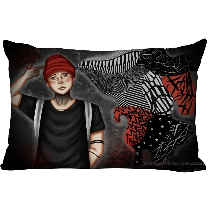 New Twenty One Pilots Pillowcase Rectangle Zipper Pillow Throw Pillow Case Cover 45x35cm Printed Decorative Pillowcase
New Twenty One Pilots Pillowcase Rectangle Zipper Pillow Throw Pillow Case Cover 45x35cm Printed Decorative Pillowcase