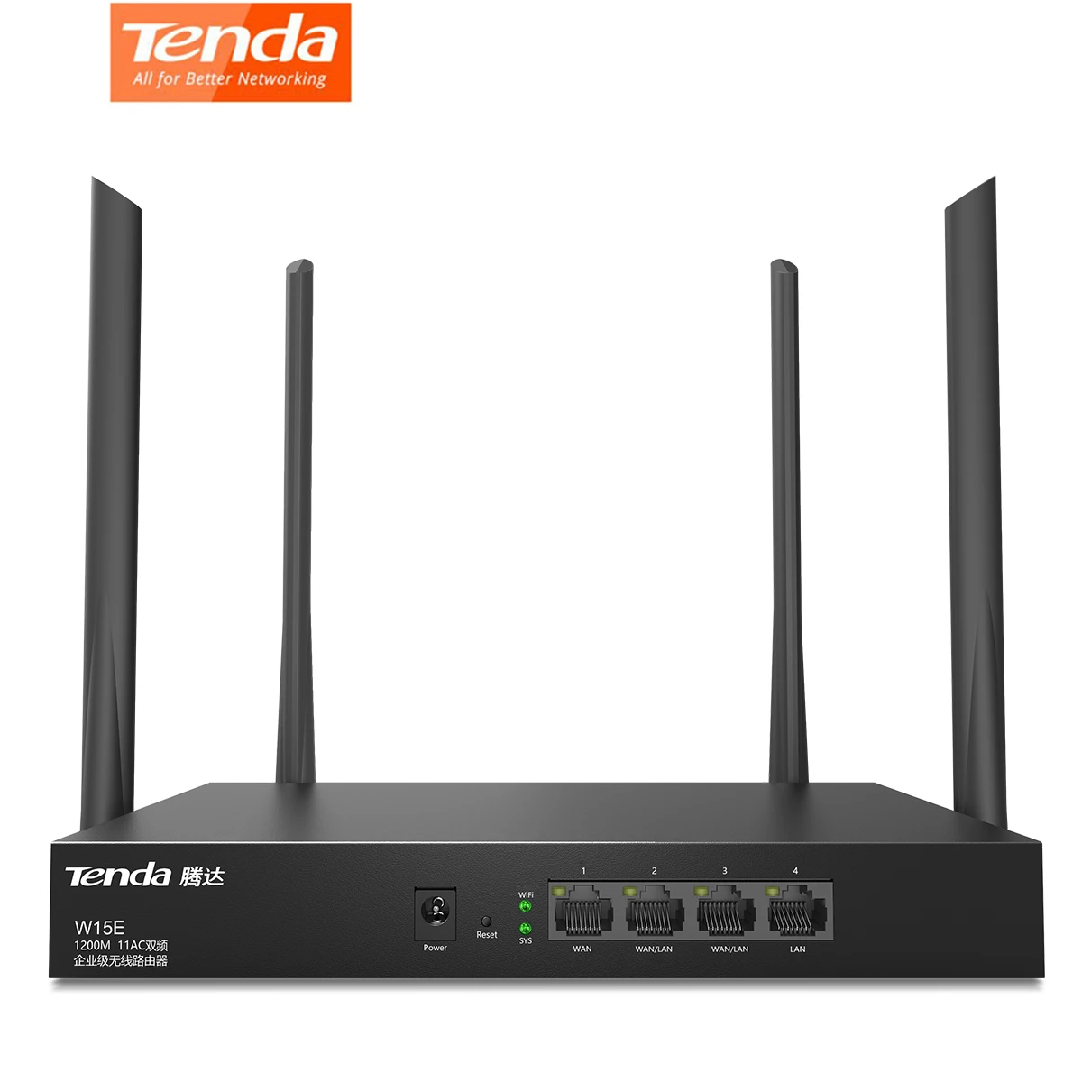COMFAST CF-WR620N Wireless Commercial Router Wifi Range Extender 2.4Ghz Access Point 7dBi Antennas for office café large house
COMFAST CF-WR620N Wireless Commercial Router Wifi Range Extender 2.4Ghz Access Point 7dBi Antennas for office café large house