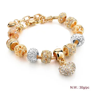 The female charm of style restoring ancient ways 14 k heart bracelet beads bracelet DIY craft hand jewelry gifts
The female charm of style restoring ancient ways 14 k heart bracelet beads bracelet DIY craft hand jewelry gifts
