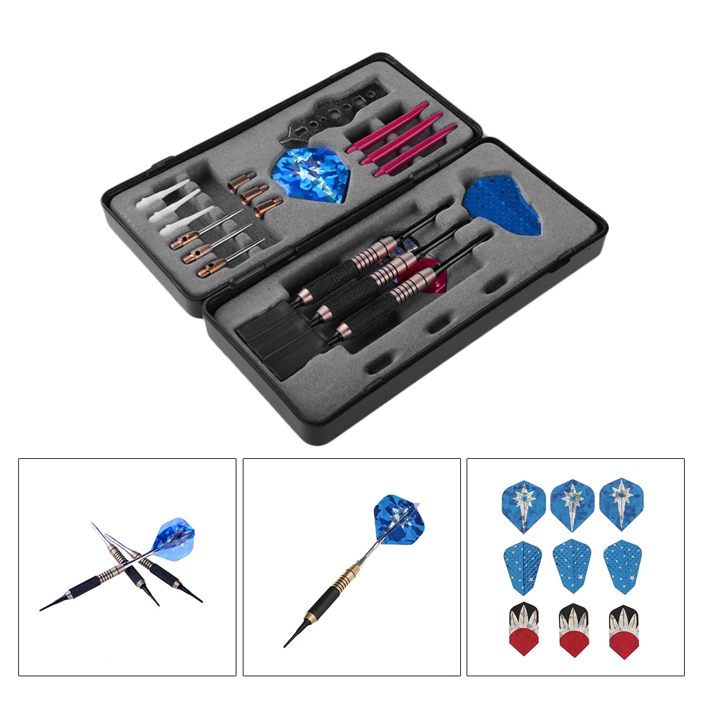 22pcs Darts Set Durable Premium Top Quality Funny Metal Trowing Toy Dart Tip Point for Indoor Darts
22pcs Darts Set Durable Premium Top Quality Funny Metal Trowing Toy Dart Tip Point for Indoor Darts