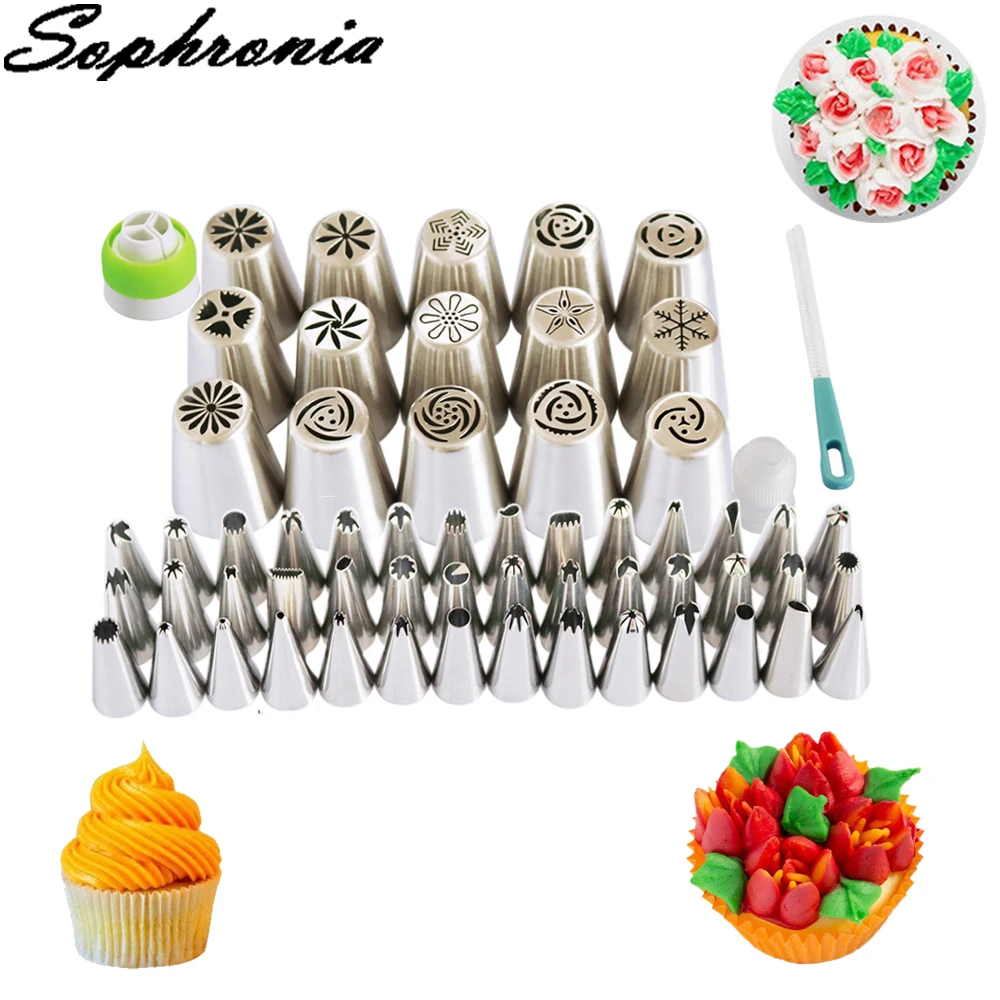 Sophronia 61pcs/set Christmas snowflake Nozzle Piping Nozzles Tips Pastry Cake Decorating Cake Stainless Steel Cake Tools CS005
Sophronia 61pcs/set Christmas snowflake Nozzle Piping Nozzles Tips Pastry Cake Decorating Cake Stainless Steel Cake Tools CS005