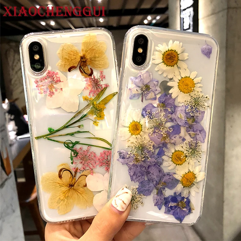 Real Dried Flower Phone Case for iPhone X XS MAX XR Soft TPU Handsome Pressed Back Cover for iPhone 8 7 6S Plus Cases Women
Real Dried Flower Phone Case for iPhone X XS MAX XR Soft TPU Handsome Pressed Back Cover for iPhone 8 7 6S Plus Cases Women