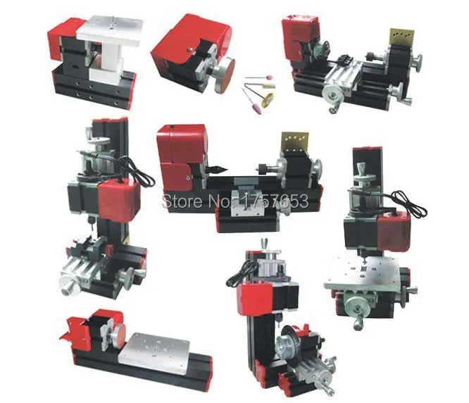 FREE SHIPPING ZHOUYU 8 in 3 Multifunctional Mini CNC Machine, Mini lathe, Saw Grinder for DIY
FREE SHIPPING ZHOUYU 8 in 3 Multifunctional Mini CNC Machine, Mini lathe, Saw Grinder for DIY