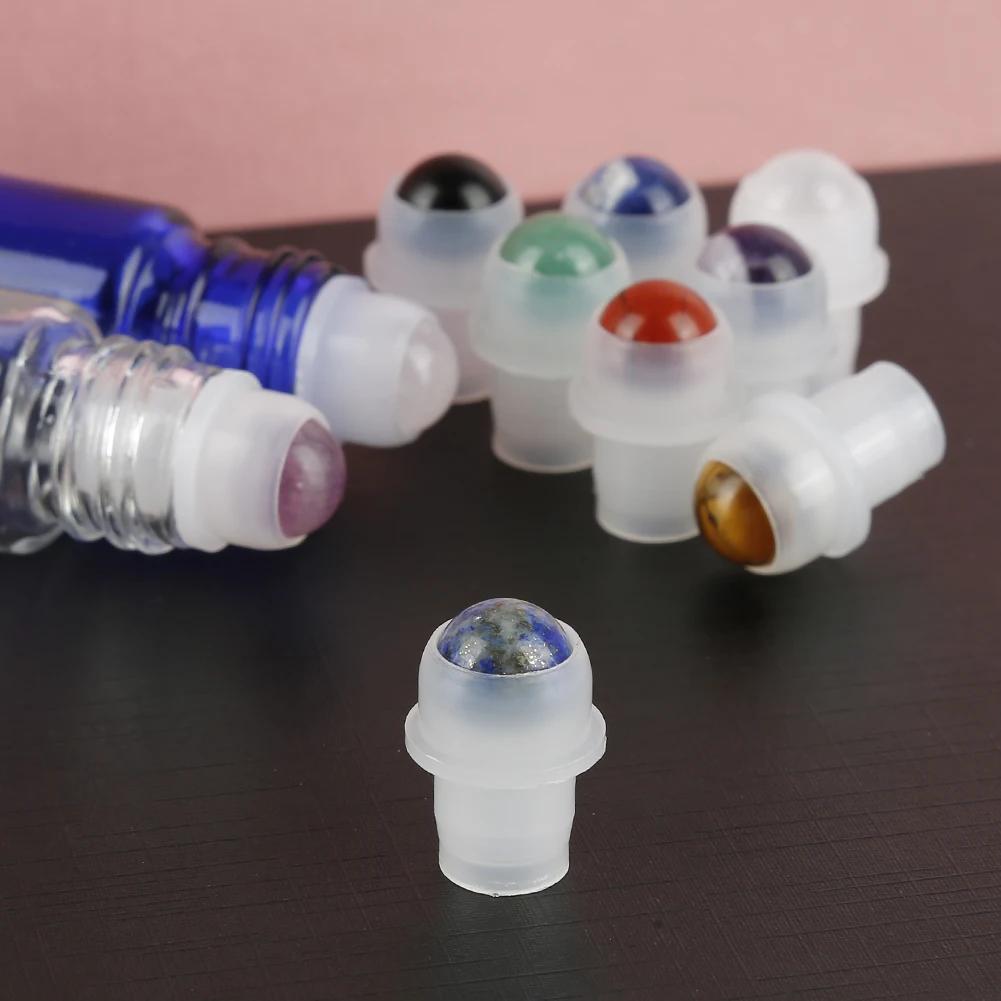 3PCS Natural Stones Essential oil Perfume Bottle Refillable Gemstone Roller Ball Refillable Bottles Accessories Wholesale TSLM1
3PCS Natural Stones Essential oil Perfume Bottle Refillable Gemstone Roller Ball Refillable Bottles Accessories Wholesale TSLM1