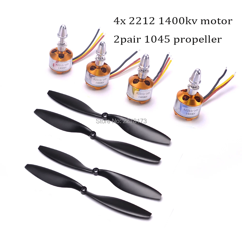 XXD 2212 1400KV KV1400 / 1000KV Brushless Outrunner Motor 2-3S 1045 Propeller For RC F450 S500 FPV Quadcopter
XXD 2212 1400KV KV1400 / 1000KV Brushless Outrunner Motor 2-3S 1045 Propeller For RC F450 S500 FPV Quadcopter