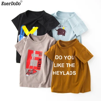 Boys T Shirt Summer 2020 New Style Cotton Short Sleeve T-shirt For Boys Children's Tops Boy Tee Age 2 3 4 6 8 10 Years T Shirts
Boys T Shirt Summer 2020 New Style Cotton Short Sleeve T-shirt For Boys Children's Tops Boy Tee Age 2 3 4 6 8 10 Years T Shirts