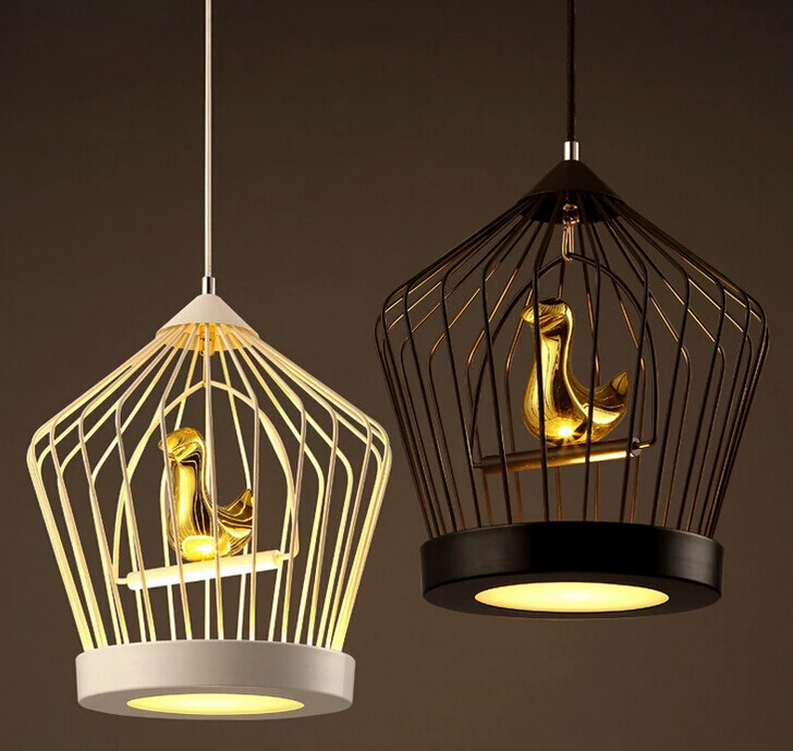 Abajur Loft Industrial Retro Iron Bird Cage LED Chandelier Lighting American Restaurant Lampshade Cafe Bar Hanging Lamp Fixture
Abajur Loft Industrial Retro Iron Bird Cage LED Chandelier Lighting American Restaurant Lampshade Cafe Bar Hanging Lamp Fixture