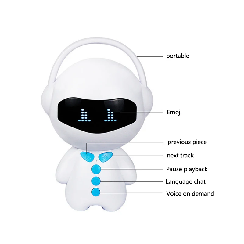 Learning English Intelligent Interactive Robot Preschool Education Robot Voice Interactive Wifi Story Machine Robot
Learning English Intelligent Interactive Robot Preschool Education Robot Voice Interactive Wifi Story Machine Robot