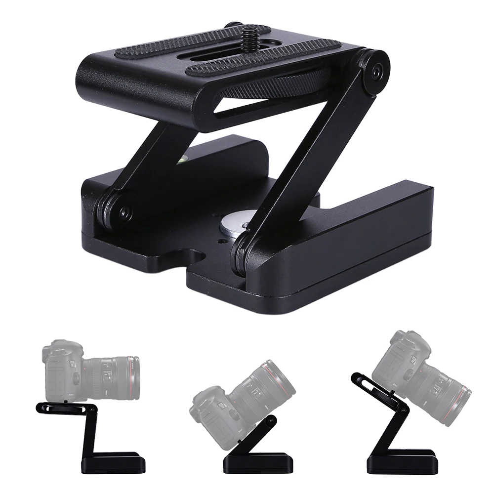 Folding Z Type Stand Holder Professional Tripod Kit Flex Tilt Head Pan Ball Head Folding Desktop Compatible Camera Camcorder
Folding Z Type Stand Holder Professional Tripod Kit Flex Tilt Head Pan Ball Head Folding Desktop Compatible Camera Camcorder