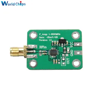AD8318 RF Logarithmic Detector DC 7-15V 1-8000MH 70dB RSSI Measurement Power Meter Board Module Hight Sensitivity
AD8318 RF Logarithmic Detector DC 7-15V 1-8000MH 70dB RSSI Measurement Power Meter Board Module Hight Sensitivity