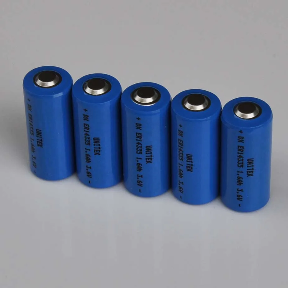 5PCS ER14335 2/3AA 3.6V liSOCL2 Lithium battery 2/3 AA 14335 PCL dry primary cell 1600mah gas meter replace for TADIRAN TL-4955
5PCS ER14335 2/3AA 3.6V liSOCL2 Lithium battery 2/3 AA 14335 PCL dry primary cell 1600mah gas meter replace for TADIRAN TL-4955