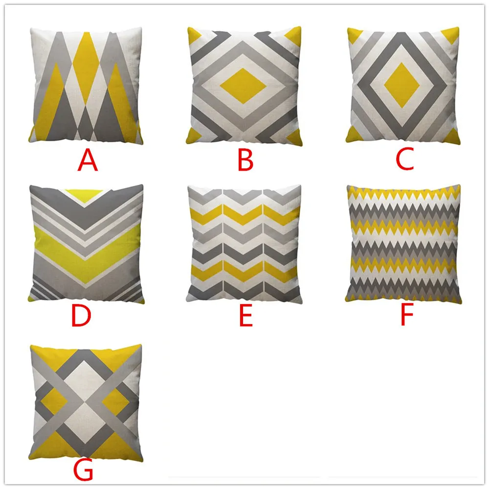 Yellow Geometric Pattern Throw Pillow Case Cushion Home Cotton Linen Modern Simple Home Textile Living Hot Sale High Quality
Yellow Geometric Pattern Throw Pillow Case Cushion Home Cotton Linen Modern Simple Home Textile Living Hot Sale High Quality
