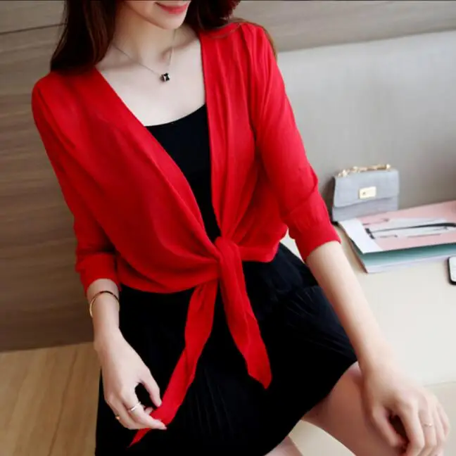 2019 Summer Thin Half Sleeve Lace Mesh Cardigan Crochet Shrugs For Women Mujer Casual Korean Cape
2019 Summer Thin Half Sleeve Lace Mesh Cardigan Crochet Shrugs For Women Mujer Casual Korean Cape