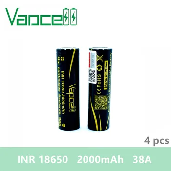Free shipping 4 pcs VAPCELL 18650 2000mAh 38A 3.7V rechargeable HIGH POWER lithium battery vs keeppower smoke E-CIG BATTERY
Free shipping 4 pcs VAPCELL 18650 2000mAh 38A 3.7V rechargeable HIGH POWER lithium battery vs keeppower smoke E-CIG BATTERY