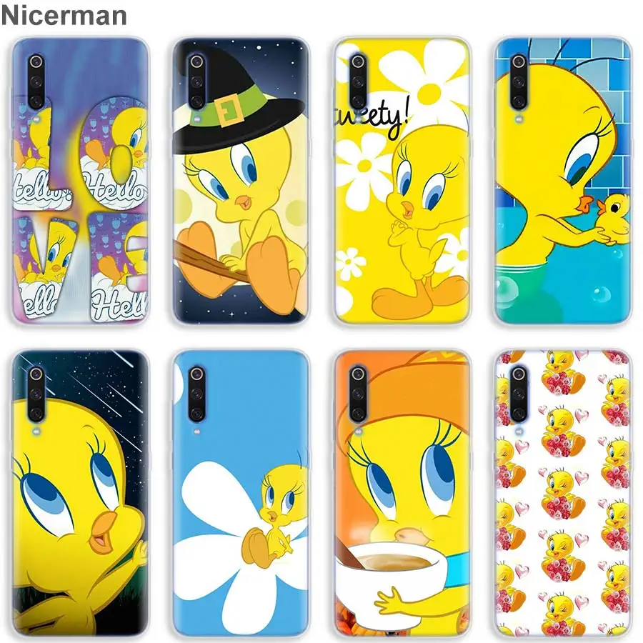 Tweety Yellow Bird Silicone soft Cases cover for Xiaomi Redmi 5 5A 6 6A Note 5 6 7 Pro Redmi S2 GO Mi 8 9 case coque
Tweety Yellow Bird Silicone soft Cases cover for Xiaomi Redmi 5 5A 6 6A Note 5 6 7 Pro Redmi S2 GO Mi 8 9 case coque