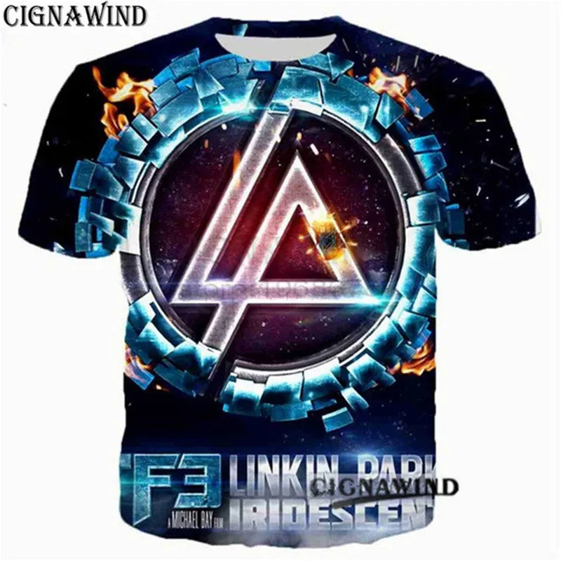 New arrival t shirt men/women Rock band Linkin Park 3D Printed t-shirts Short sleeve hip hop style tshirt streetwear summer tops
New arrival t shirt men/women Rock band Linkin Park 3D Printed t-shirts Short sleeve hip hop style tshirt streetwear summer tops