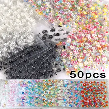 50 Sheets/Lot Nail Art Flower Stickers 3D Design DIY Nail Art Accessories Multicolor Decals Manicure Tips Decorations #NTL101#
50 Sheets/Lot Nail Art Flower Stickers 3D Design DIY Nail Art Accessories Multicolor Decals Manicure Tips Decorations #NTL101#