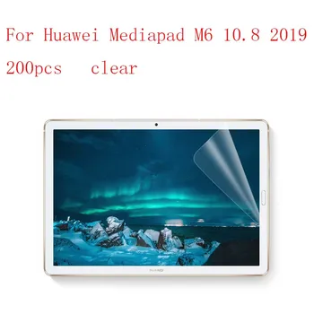 Transparent Tablet LCD film Screen Protector for Huawei Mediapad M6 10.8 2019 9H Anti-scratch without retail packing 200pcs/lot
Transparent Tablet LCD film Screen Protector for Huawei Mediapad M6 10.8 2019 9H Anti-scratch without retail packing 200pcs/lot