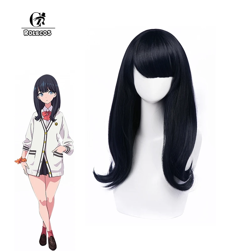 ROLECOS SSSS.GRIDMAN Cosplay Hair Rikka Takarada Headwear 40cm Black Long Straight Hair SSSS.GRIDMAN Cosplay Women Hair
ROLECOS SSSS.GRIDMAN Cosplay Hair Rikka Takarada Headwear 40cm Black Long Straight Hair SSSS.GRIDMAN Cosplay Women Hair